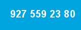 927 559 23 80 927 559 23 80